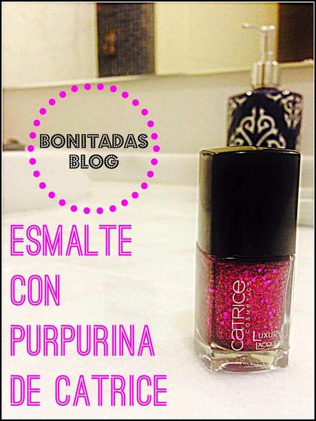 Esmalte con Purpurina de Catrice