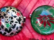 Broches navideños esmaltes