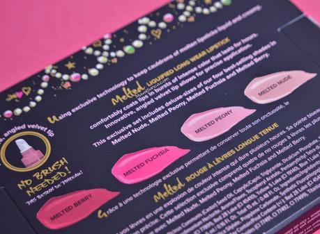 Melted Kisses: The ultimate Liquified Long Wear Lipstick Set de Too Faced