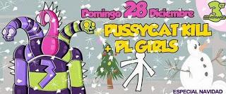 Pussycat Kill y PL Girls, este domingo en el Menudo Fest