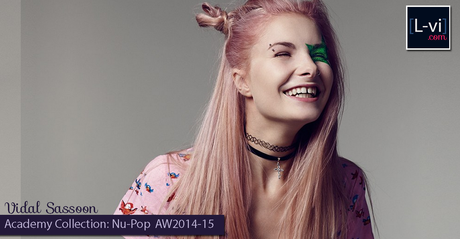 [Cabello] Vidal Sassoon's Hairstyles for the season: Nu-Pop AW2014/15  L-vi.com