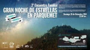 III Noche de Estrellas en el Parque Metropolitano de Santiago