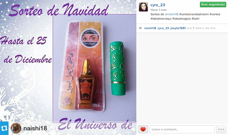 RESOLUCIÓN SORTEO LABIAL MARROQUÍ Y KOHL ÁRABE