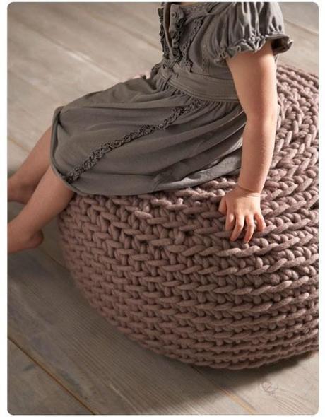 Textiles de punto, crochet y hechos con lanas XXL (chunky knit) 5