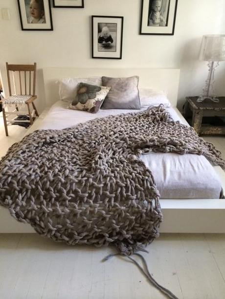 Textiles de punto, crochet y hechos con lanas XXL (chunky knit) 17