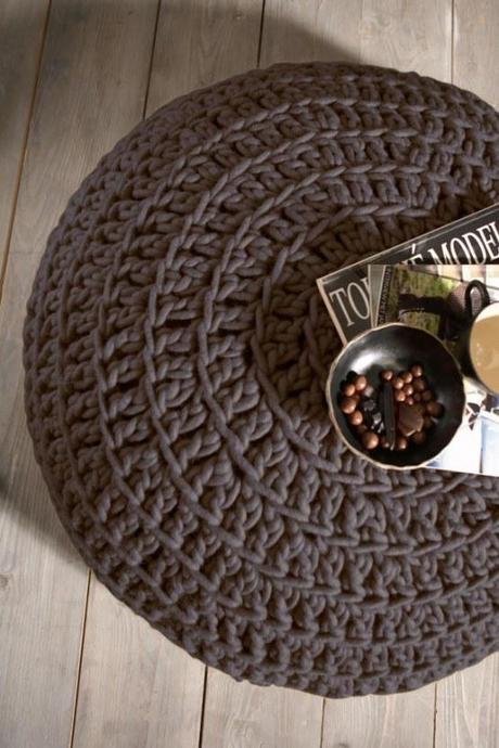 Textiles de punto, crochet y hechos con lanas XXL (chunky knit) 10