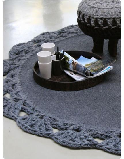 Textiles de punto, crochet y hechos con lanas XXL (chunky knit) 12