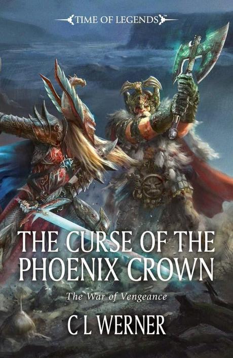 Portada The Curse of the Phoenix Crown,de C.L Werner confirmada