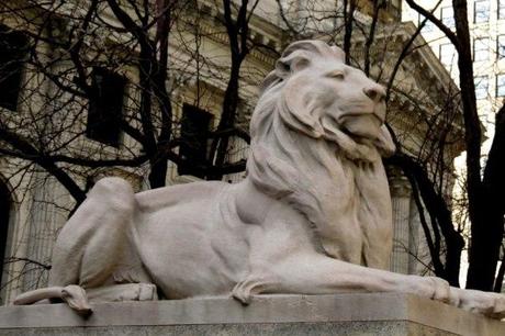 Leones de la biblioteca Nueva York