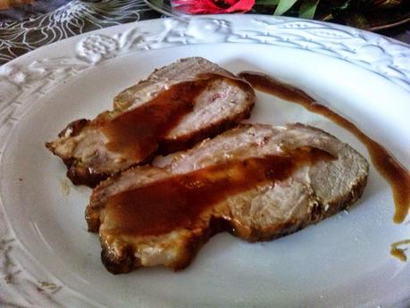 Lomo de Cerdo con Frutas Escarchadas