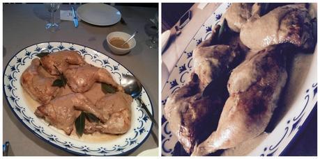 Pollo al horno con salsa de manzana Pollo al horno con salsa de manzana