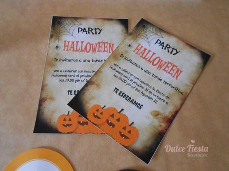 Kit imprimible para celebrar una fiesta de Halloween