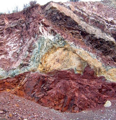 Arcillas del cabezo Negro de Abarán