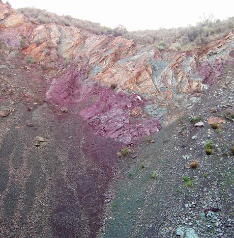 Arcillas del cabezo Negro de Abarán
