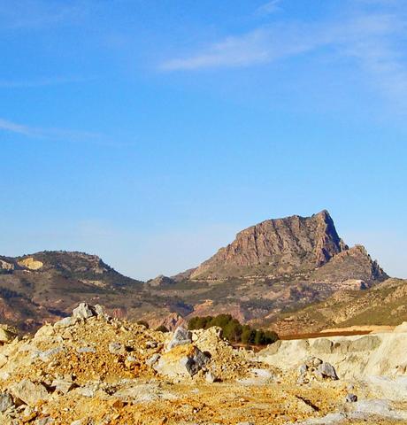Arcillas del cabezo Negro de Abarán