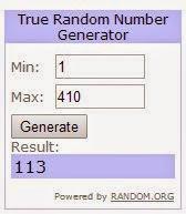 Ganador sorteo Bajo los tilos