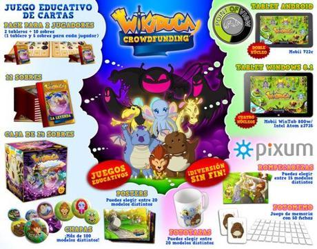 ¿Qué mejor para Reyes que un juego educativo que potencie el desarrollo cognitivo de los niños? Wikiduca Crowfuding