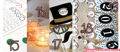 Y AHORA FIN DE AÑO… 15 BUENAS IDEAS PARA QUE TU MESA SEA LA ENVIDIA DEL VECINDARIO