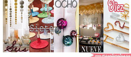 Y AHORA FIN DE AÑO… 15 BUENAS IDEAS PARA QUE TU MESA SEA LA ENVIDIA DEL VECINDARIO