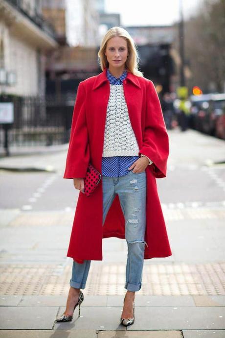 STREET STYLE INSPIRATION; THE RED TOUCH.-