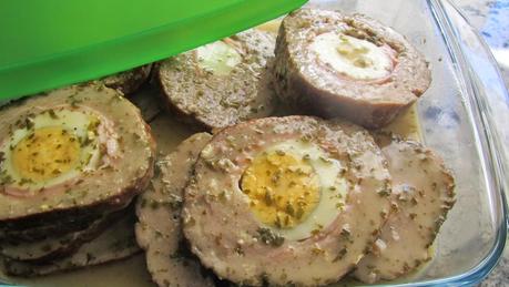 Rollo de carne relleno