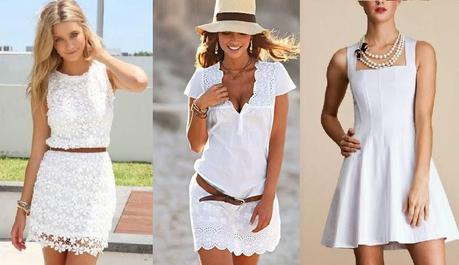 COMO COMBINAR UN VESTIDO BLANCO