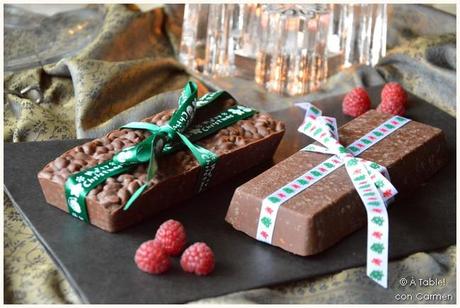 Turrón de Chocolate, Crema de Speculoos y Speculoos