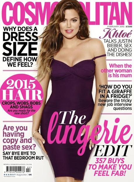 Khloe Kardashian se pone sexy para Cosmopolitan