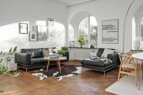 Un piso sueco de planta poco convencional 2