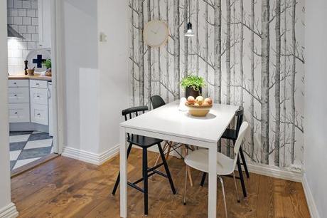 Un piso sueco de planta poco convencional 16