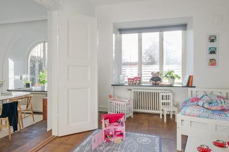 Un piso sueco de planta poco convencional 8