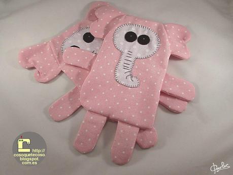 Cojines de semillas modelo elefanta