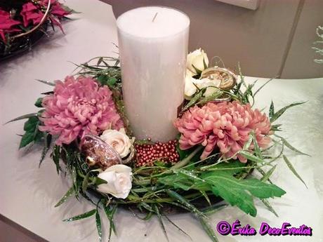 Curso de ornamentación floral navideña