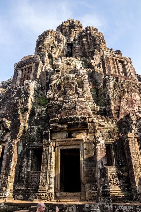 La estructura del Bayon se levanta imponente