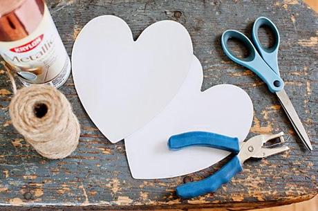 Diy: Guirnalda de corazones para decorar tu boda