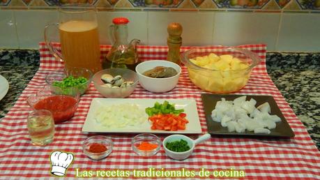 Receta de patatas guisadas a la marinera