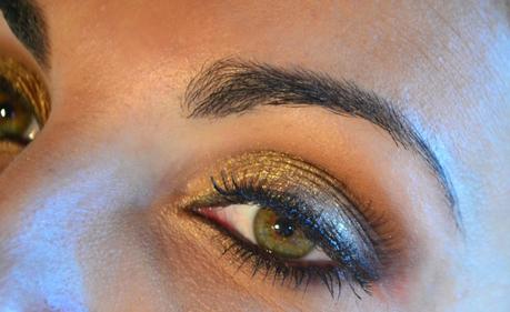 Make dorado con la paleta BH Cosmetics !!!