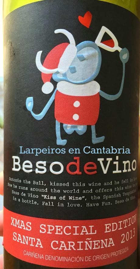 Vino Tinto Beso de Vino Xmas Special Edition Santa Cariñena 2013