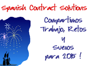 SPANISH CONTRACT SOLUTIONS: compartimos trabajo, retos sueños para 2015