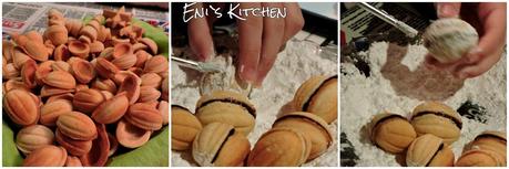 ¡ Nueces, galletas rellenas de crema! - Fursecuri nuci!