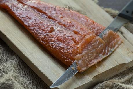 Cómo preparar salmón marinado casero.