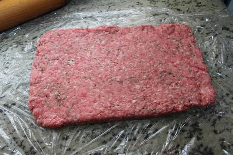 Rollo de carne relleno olla GM