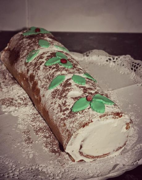 ROLL DE PIÑA NAVIDEÑO