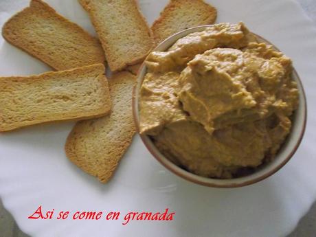 Paté de mejillones