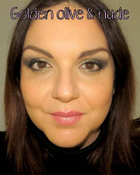 XMAS Look #4: Look Golden olive & nude MAC