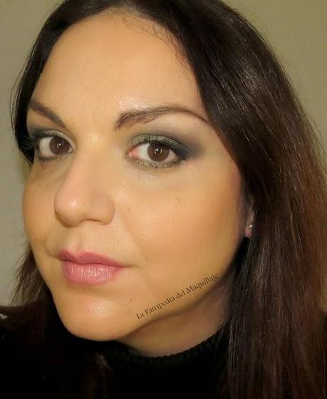 XMAS Look #4: Look Golden olive & nude MAC