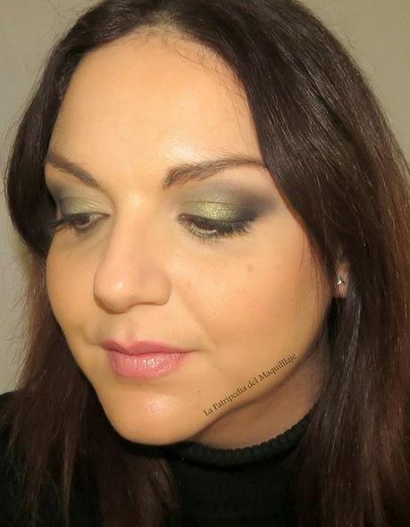 XMAS Look #4: Look Golden olive & nude MAC