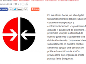 Cubadebate rechaza manipulación identidad fines provocadores