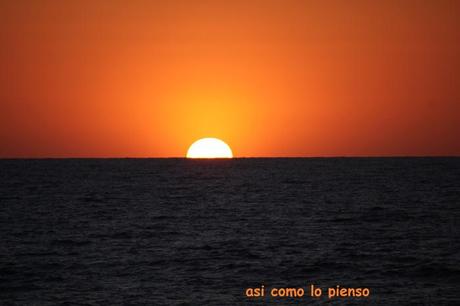 puesta de sol