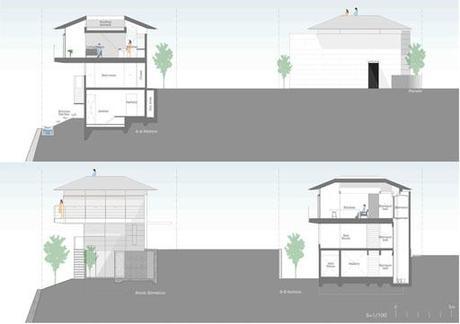 Casa Nara-zaka Casa Nara-zaka de Yoshiaki Yamashita Architect & Associates